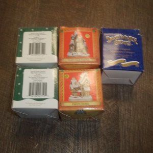 5 David Winters Christmas tree ornaments buildings